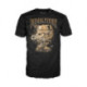 Funko Pop! & Tee Movies Harry Potter Pack Figura de Vinilo Dumbledore y Camiseta Talla M