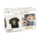 Funko Pop! & Tee Movies Harry Potter Pack Figura de Vinilo Dumbledore y Camiseta Talla L