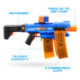 XSHOT Insanity Motorized Clip Mania Lanzador con 72 Dardos