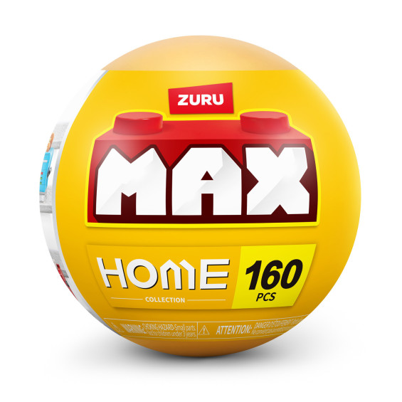 MAX Build More Premium Cápsula con Bloques de Construcción Hogar Varios Modelos
