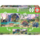 Educa Puzzle 2 x 100 Piezas Dino World - 15620