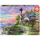 Educa Puzzle 1000 Piezas Faro en Rock Bay - 17740
