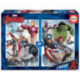 Educa Puzzle 2 x 500 Piezas Marvel Manía - 17994