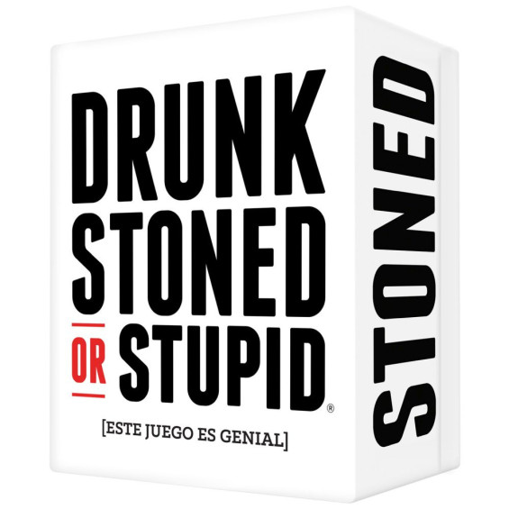 Asmodee Drunk Stoned or Stupid Este Juego es Genial Juego de Mesa para Adultos