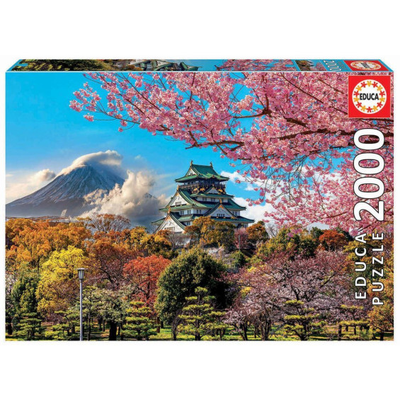 Educa Puzzle 2000 Piezas Castillo de Osaka Japón - 19276