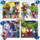 Educa Puzzle Progresivo 6-9-12-16 Piezas en Maleta Spidey And His Amazing Friends - 19580