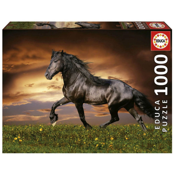 Educa Puzzle 1000 Piezas Caballo a Trote - 19555