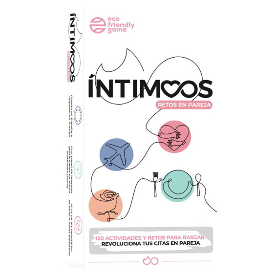 Asmodee Intimoos: Parejas Juego de Mesa de Adultos