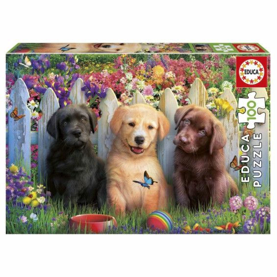 Educa Puzzle 100 Piezas Perritos -19994