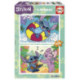 Educa Puzzle 2 x 100 Piezas Stitch Disney - 19998