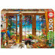 Educa Puzzle 1500 Piezas Ventana del Observador de Aves - 20333