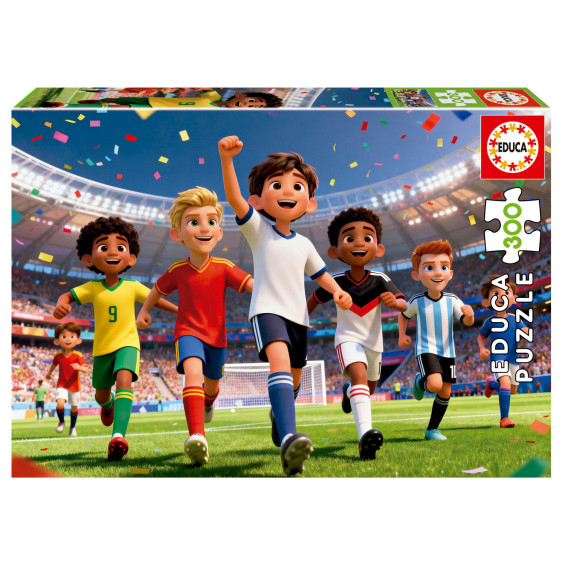 Educa Puzzle 300 Piezas Mundo del Fútbol - 20495