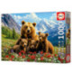 Educa Puzzle 1000 Piezas Osos Grizzly en Canadá - 20553