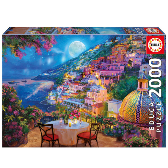 Educa Puzzle 2000 Piezas Cita Nocturna en Positano - 20573