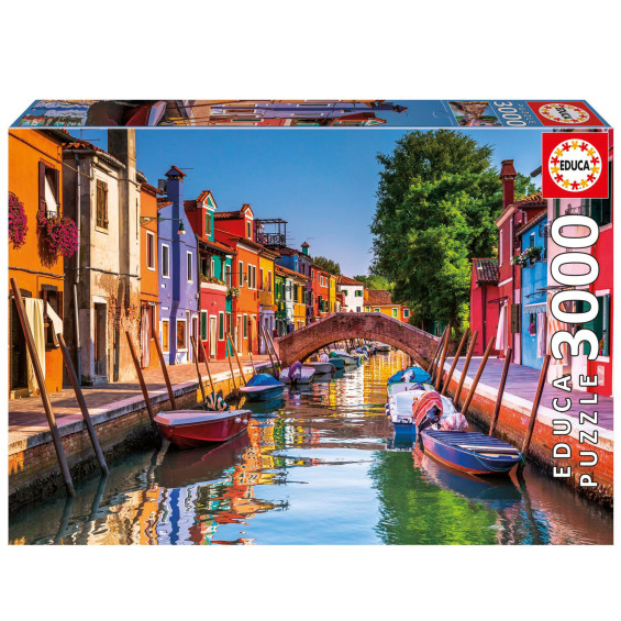 Educa Puzzle 3000 Piezas Burano - 20577