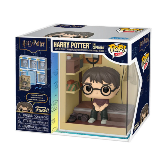 Funko Pop! Nooks Harry Potter Figura de Vinilo Harry Potter en Armario