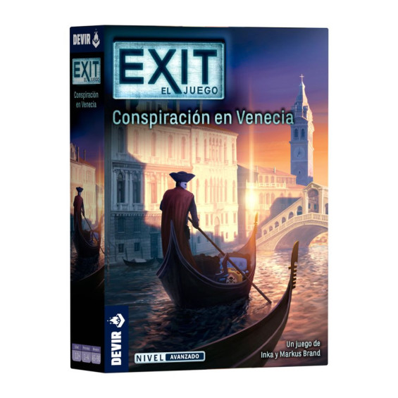 Devir Exit: Conspiración en Venecia Juego de Mesa