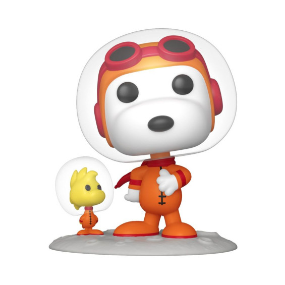 Funko Pop! Television Peanuts Figura de Vinilo Astronauta Snoopy y Woodstock