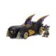 Sonic The Hedgehog DC Batmobile y Figura de Shadow como Batman