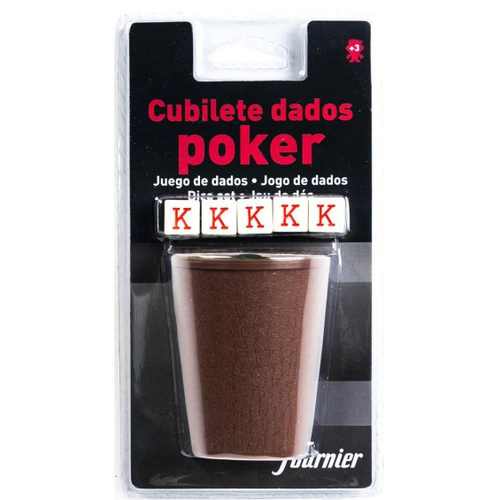 Cubilte y Dados de Poker