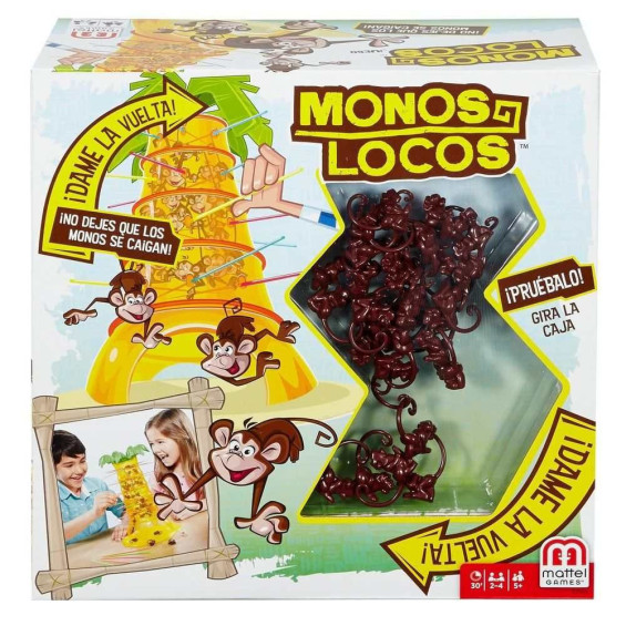 Mattel Games Juego Monos Locos