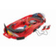 Carrera Speed Arena Disney Pixar Cars Race in a Case Rayo Mcqueen Vs. Cruz Ramirez Maletín Transportable con Pista