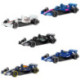 Hot Wheels Pack de 5 Coches de Fórmula 1 Escala 1:64 Varios Modelos