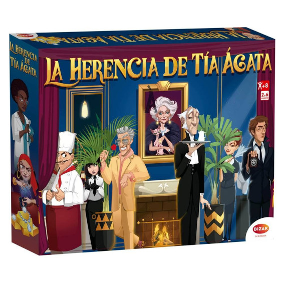 Bizak La Herencia de Tía Agata Juego de Mesa