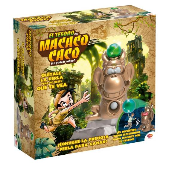 Bizak El Tesoro del Macaco Cao Juego de Mesa