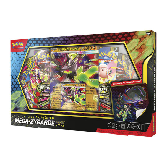 Pokémon Colección Premium Mega-Zygarde Ex Juego de Cartas Coleccionables