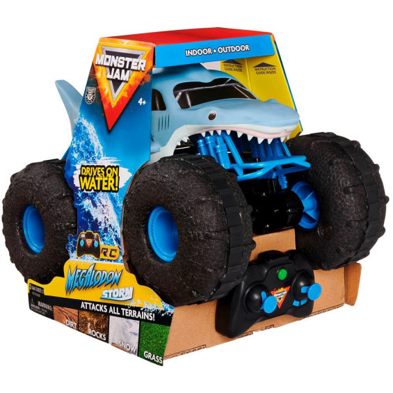 Monster Jam Radio Control Megalodon Anfibio