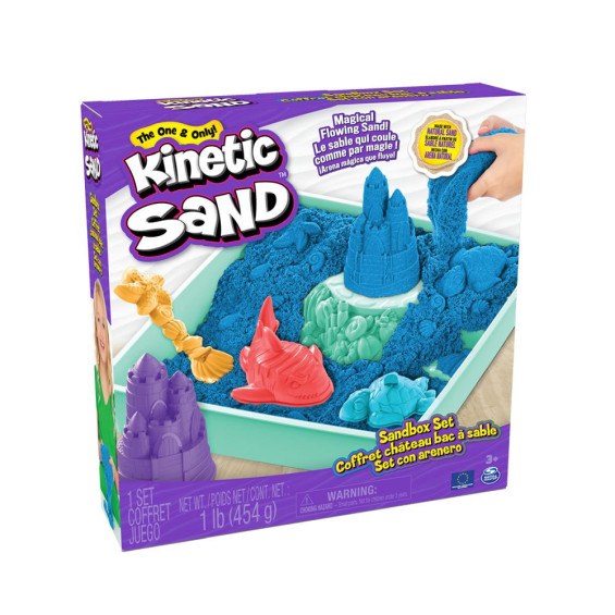 Kinetic Sand Set Con Arenero Varios Modelos