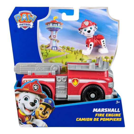 Paw Patrol Vehículo Marshall Camión de Bomberos