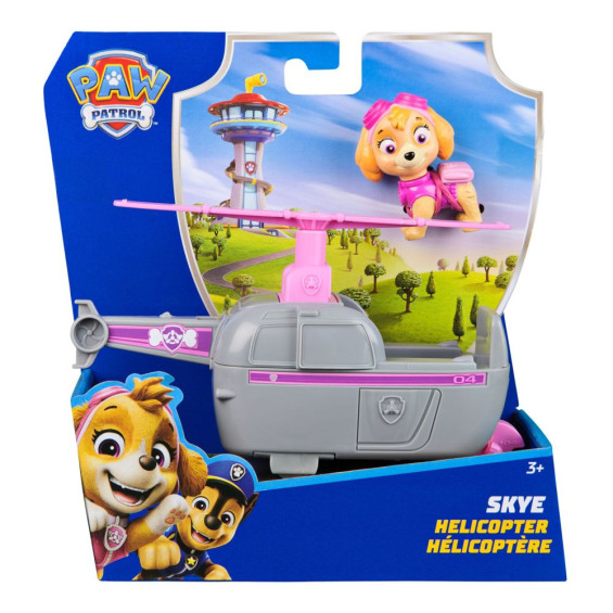 Paw Patrol Vehículo Skye Helicóptero