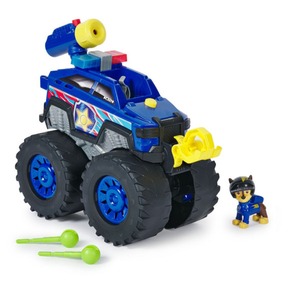 Paw Patrol Rescue Wheels Power Haulin Rescue Cruiser Camión con Luces y Sonidos y Figura Chase