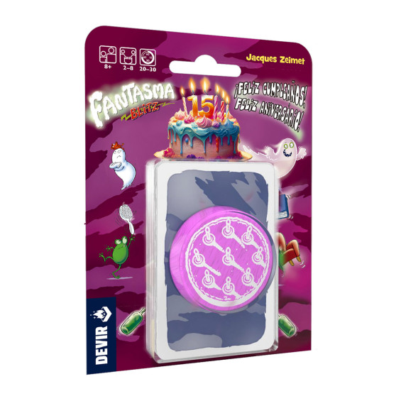 Devir Fantasma Blizt ¡Feliz Cumpleaños! Juego de Cartas