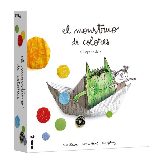 Devir El Monstruo de Colores: El Juego de Viaje