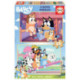 Educa Puzzle Madera 2 x 25 Piezas Bluey - 19407