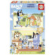 Educa Puzzle Madera 2 x 50 Piezas Bluey - 19408