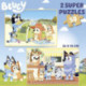 Educa Puzzle Madera 2 x 50 Piezas Bluey - 19408