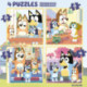 Educa Puzzle Progresivo 12-16-20-25 Piezas Maleta Bluey - 19830