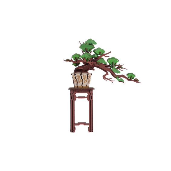 Rolife Evergreen Pine Bonsai Rompecabezas 3D
