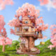 Rolife Maqueta Sakura Tree House