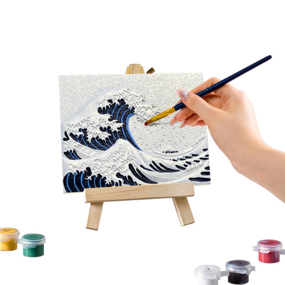 Madness Toys The Great Wave off Kanagawa Set de Pintura 3D