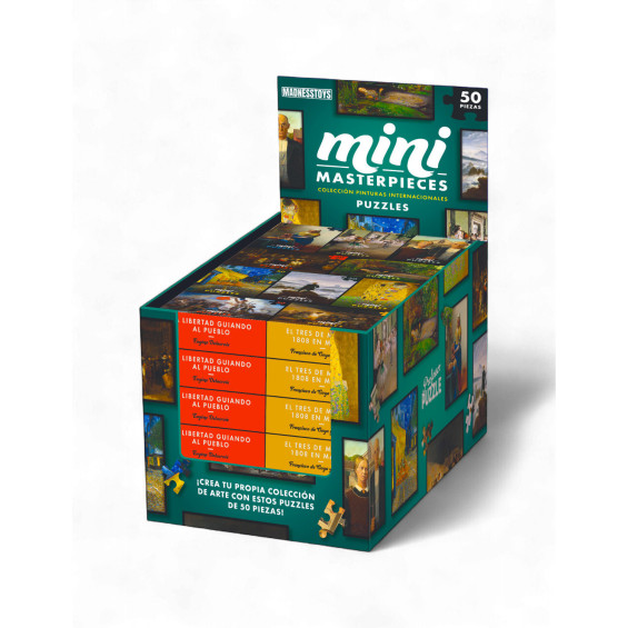 Madness Toys Mini Masterpieces Puzzles Colección Pinturas Internacionales Varios Modelos