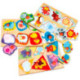 Nenittos Cajón 3 Puzzles de Madera