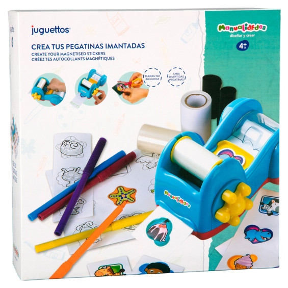 Manualidedos Crea tus Pegatinas Imantadas