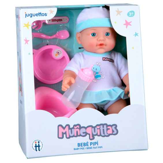 Muñequittas Bebé Pipí 30 cm