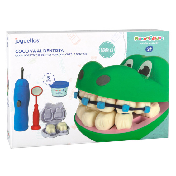 Manualidedos Coco va al Dentista Pasta de Modelar