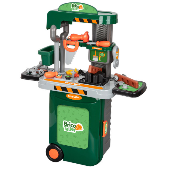 Bricotaller Banco de Trabajo Portátil 3 en 1